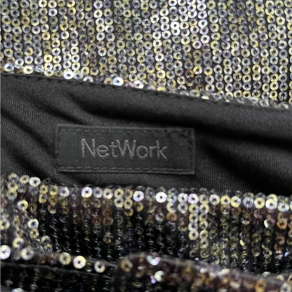 Network Black Polyester Garment - image 6